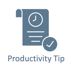Productivity tip: Hit the pause button